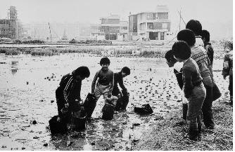김기찬 작품 '송파구 석촌동, 1981년 11월 29일'[서울시 제공]